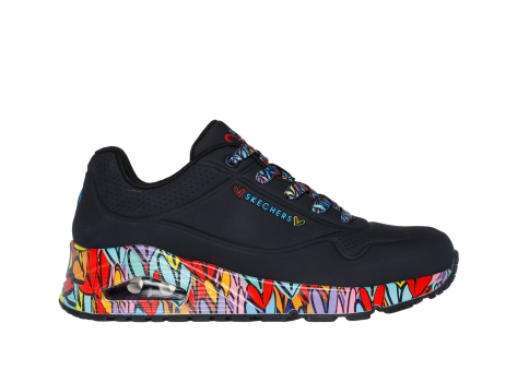 SKECHERS Uno Ravaged Love (177918-BKMT) schwarz