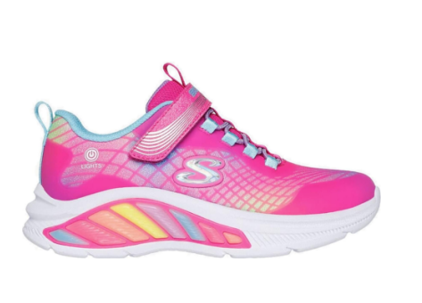 SKECHERS Rainbow Cruisers - Rainbow Reflection (303722L_HPMT) pink