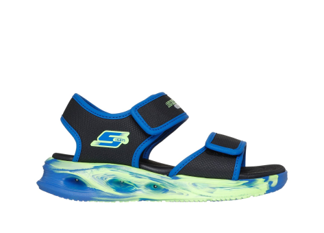 SKECHERS S Lights Sola Glow Sandal Fusion Brights (407032L-BKBL) bunt