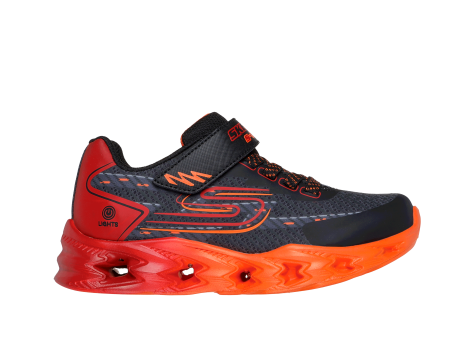 Skechers S Lights Vortex 2.0 Quantroid Shoes (400604L-BKRD) schwarz