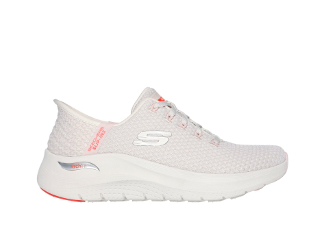 SKECHERS Slip Ins Arch Fit 2.0 Good Energy Grö e Beige (150322-NTMT) weiss