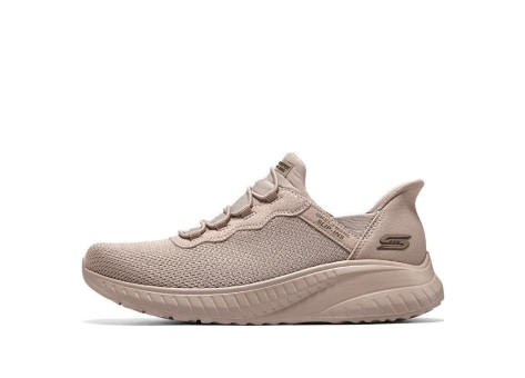 SKECHERS Slip ins Bobs Sport Squad Chaos Wonder Mauve (117500-TAN) beige