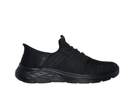 SKECHERS Slip Garner Newick On (210803-BBK) schwarz