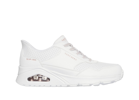 SKECHERS Slip ins Uno Banksia Luxe In (177118-WHT) weiss