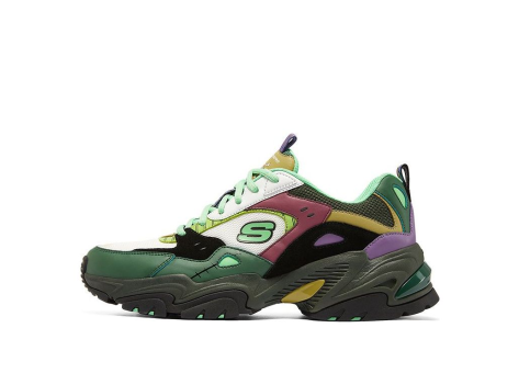 SKECHERS STAMINA V2 Green Multicolor (894034-BKMT) bunt