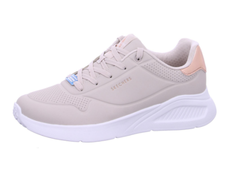 SKECHERS Uno Lite Shimmer Along (177291-NAT) beige