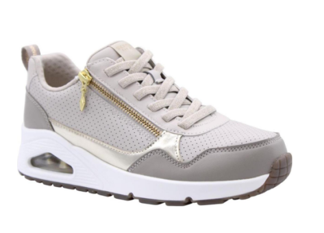 SKECHERS Uno Metallic Sliders e (177873_TPE) grau