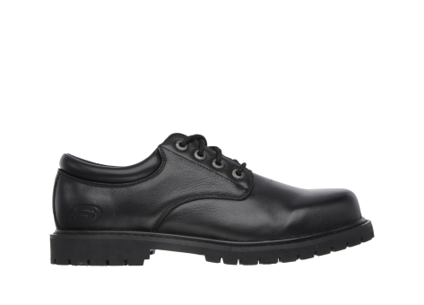 Skechers Work Relaxed Fit Cottonwood Elks SR Shoes (77041EC-BLK) schwarz