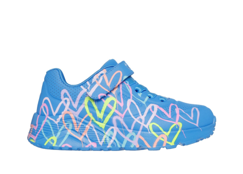 SKECHERS x JGoldcrown UNO Lite Love Levitate Shoes (314078L-BLMT) blau