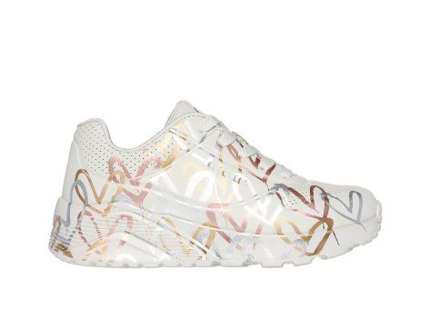 SKECHERS UNO LITE Metallic Love (314067L-NTMT) weiss