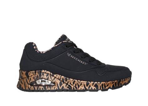 SKECHERS Uno Loving Love (155506-BKRG) schwarz