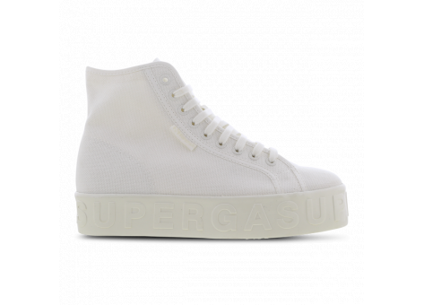Superga 2705 Shiny 3d Lettering (S7117KW-AB7) weiss
