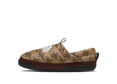 The North Face Nuptse Mules Almond Butter Monogram (NF0A5G2F-OJC) beige