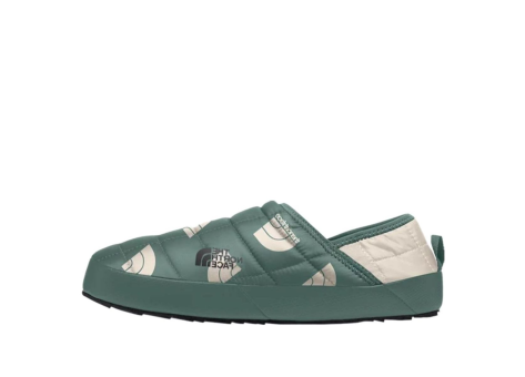The North Face Thermoball Traction Mule V Dark Sage Next Gen Logo Print Gardenia (A3V1H-OJU) grün