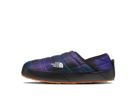 The North Face Thermoball Traction Mule V Ponderosa GreenMedium Icon Plaid Print Lapis Blue (NF0A3UZN-9Y5) bunt
