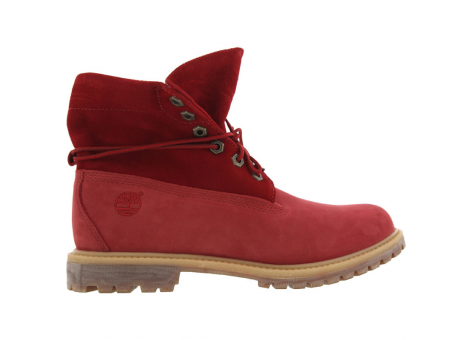 Timberland Authentics Roll Top - Damen Boots (CA13ZT) rot