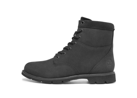 Timberland Campton Waterproof 6 Inch Wide Fit Boot Nubuck (A2D7GW) schwarz
