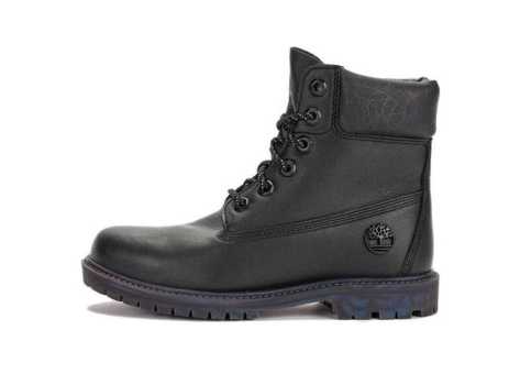 Timberland Heritage 6 Inch Waterproof Boot Leather Rubber Outsole (A5Q9S) schwarz