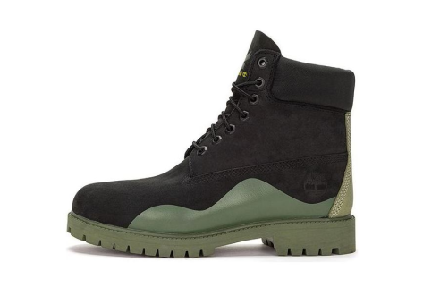 Timberland Heritage 6 Inch Waterproof Boot Nubuck with Green (A5UYWW) schwarz