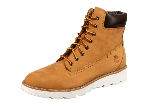 Timberland Field Keeley 6 Inch Wide Fit Boot Wheat Nubuck (A26JB) braun