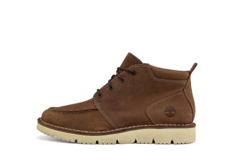Timberland Westmore Moc Toe Chukka Wide Fit Boot Medium Full Grain (A2GQFW) braun