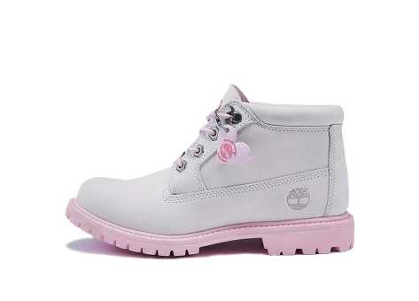 Timberland Womens Nellie Chukka Double Waterproof Boot Grey (A28H7) weiss