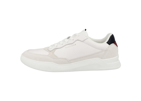 Tommy Hilfiger Elevated Cupsole Leather Mix (FM0FM04358YBR) weiss