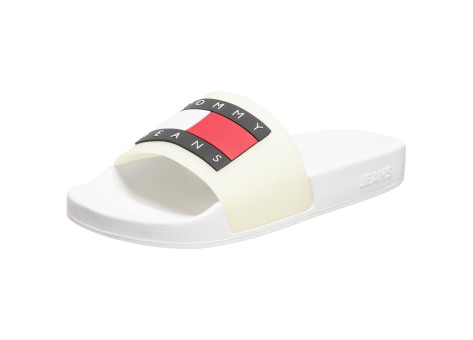 Tommy Hilfiger Glow In The Dark Pool Slide (EN0EN01601YBR) weiss