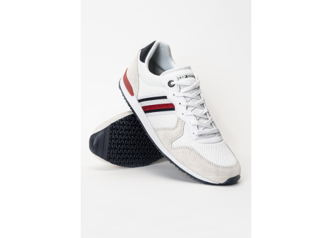 Tommy Hilfiger Runner Leather Stripes (FM0FM03430-YBR) weiss