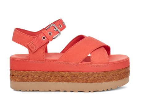 UGG Aubrey Ankle Sandal (1152711-VCRL) orange