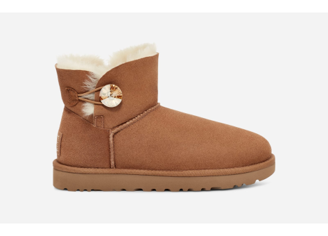 UGG Mini Bailey Button Bling (1016554-CTGL) braun