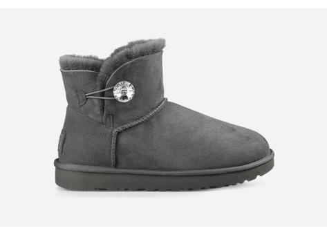 UGG Mini Bailey Button Bling (1016554GREY) grau