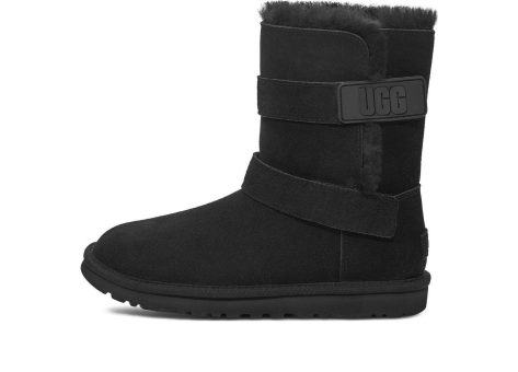 UGG Bailey Graphic Logo Strap Boot (1137074-BLK) schwarz