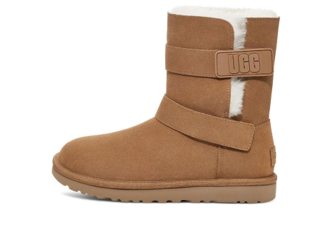 UGG Bailey Graphic Logo Strap Boot (1137074-CHE) braun