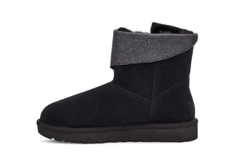 UGG Classic Caviar Mini Fleece Lined (1112498-BLK) schwarz