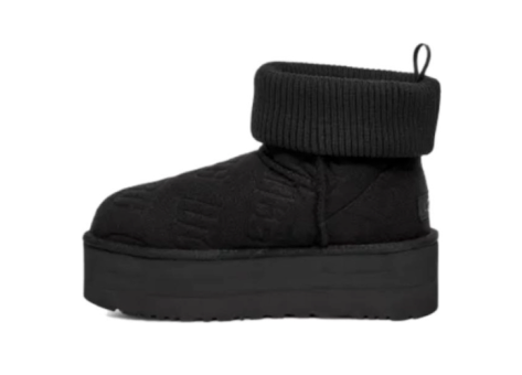 UGG Classic Mini Platform Felted Boot (1144047-BLK) schwarz