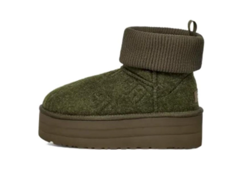 UGG Classic Mini Platform Felted Boot (1144047-FRSN) grün