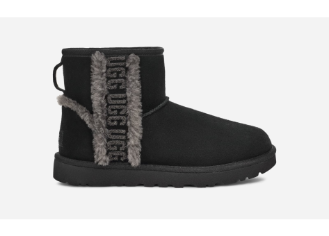 UGG Classic Mini Shearling Logo (1153473-BLK) schwarz