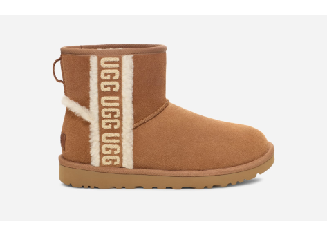 UGG Classic Mini Shearling Logo (1153473-CHE) braun