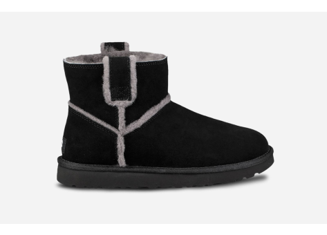 UGG Classic Mini Spill Seam Fleece Lined (1100211-BLK) schwarz