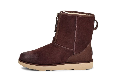 UGG Classic Short Front Zip Boot Stout (1106438-STT) braun