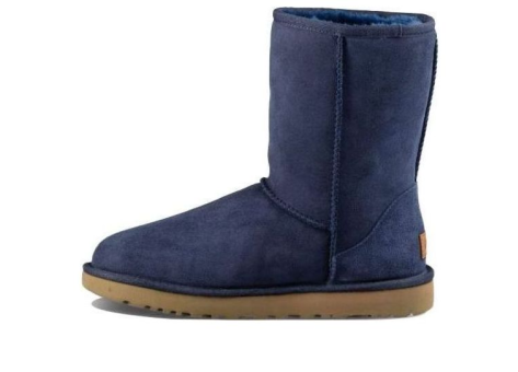 UGG Classic Short II Boot Fleece Lined Navy (1016223/NAVY) blau