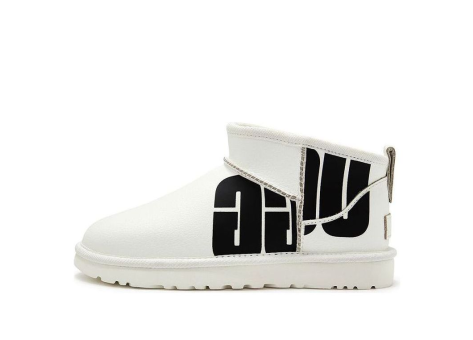 UGG Classic Ultra Mini Broken Logo (1129270-PDWH) weiss
