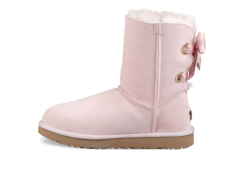 UGG Customizable Bailey Bow short Fleece Lined (1098075-SLPN) pink