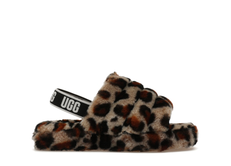 UGG Fluff Yeah Slide Leopard (1110673K-AMP) bunt