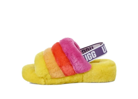 UGG Fluff Yeah Slipper Rainbow (1097169-PRYW) bunt