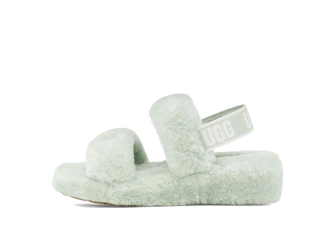 UGG Oh Yeah Thick Sole Sandals Mint Green 1107953 RMN (1107953-RMN) grün