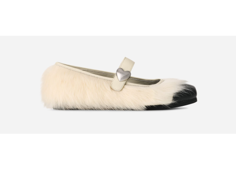 UGG AMBUSH Mary Jane (1172910-WHT) beige