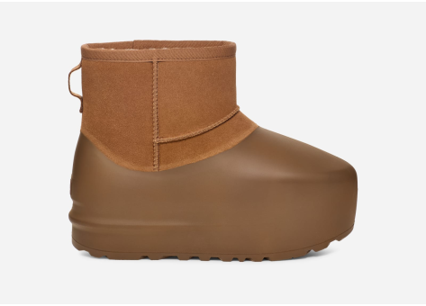 UGG W Classic Mini Pumped Molded Chestnut (1158370-CHE) braun