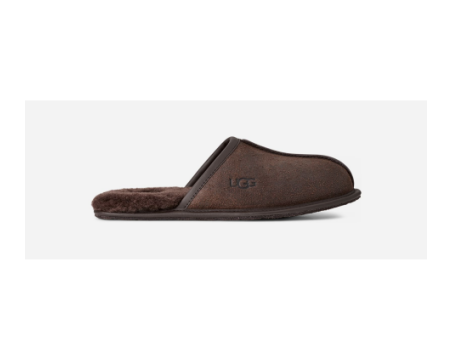 UGG UGG Scuff Distressed Lederslipper (1171294-DDC) braun